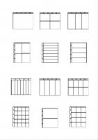 Vertical & Hanging A-S A4 Format Pages