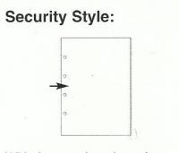 Security Style Pages A3 PK 10