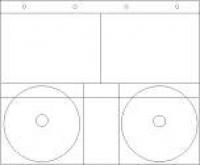 2 CD & 2 Index Pockets Pages PK 50 2 CD & 2 Index Pockets Pages PK 50