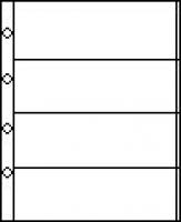 Standard A-S 4 Strip Pockets Pages PK 25 Standard A-S 4 Strip Pockets Pages PK 25