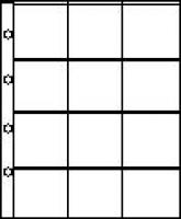 Standard A-S 12 Pockets Pages PK 50