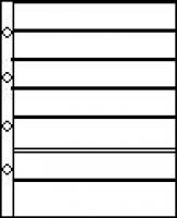 Standard A-S 7 Strip Full-Width Open Pockets Pages PK 25 Standard A-S 7 Strip Full-Width Open Pockets Pages PK 25